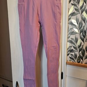 Pink GYM SHARK Slim Stretch Pants XS